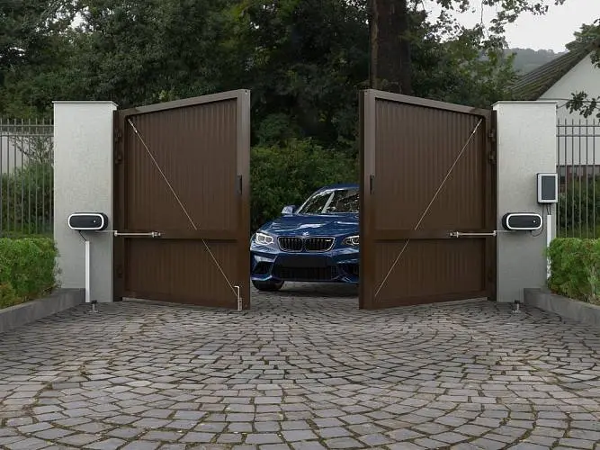Бесплатный монтаж автоматики для распашных ворот Бесплатный монтаж автоматики для распашных ворот